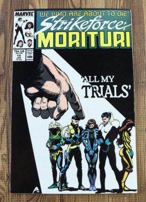1988 Marvel Comic Strikeforce Morituri #14 VF/VF+