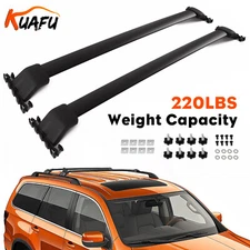 2PCS Top Rack Roof Rack Cross Bar 220LBS Cargo Carrier For 2009-2015 Honda Pilot
