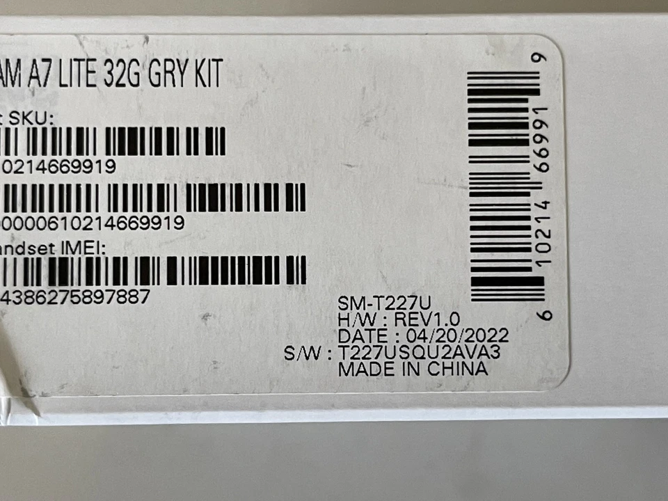 Galaxy Tab A7 Lite SM-T227U 32 GB Wi-Fi + 4G T-Mobile Unlocked Tablet 8.7" Gray. - Image 4 of 4