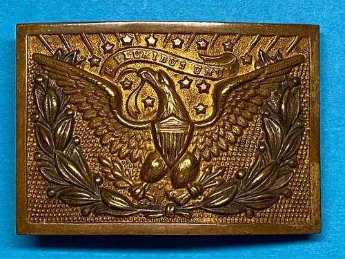 INDIAN WARS, WAIST BELT PLATE, REGULATION 1874 PATTERN, ENLISTED, ORIGINAL