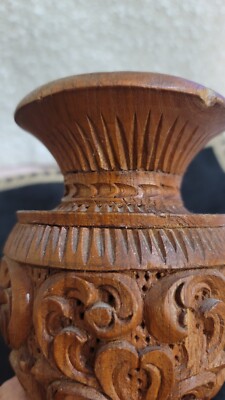 Vintage Urn Vase Rustic /modern Design 10x9