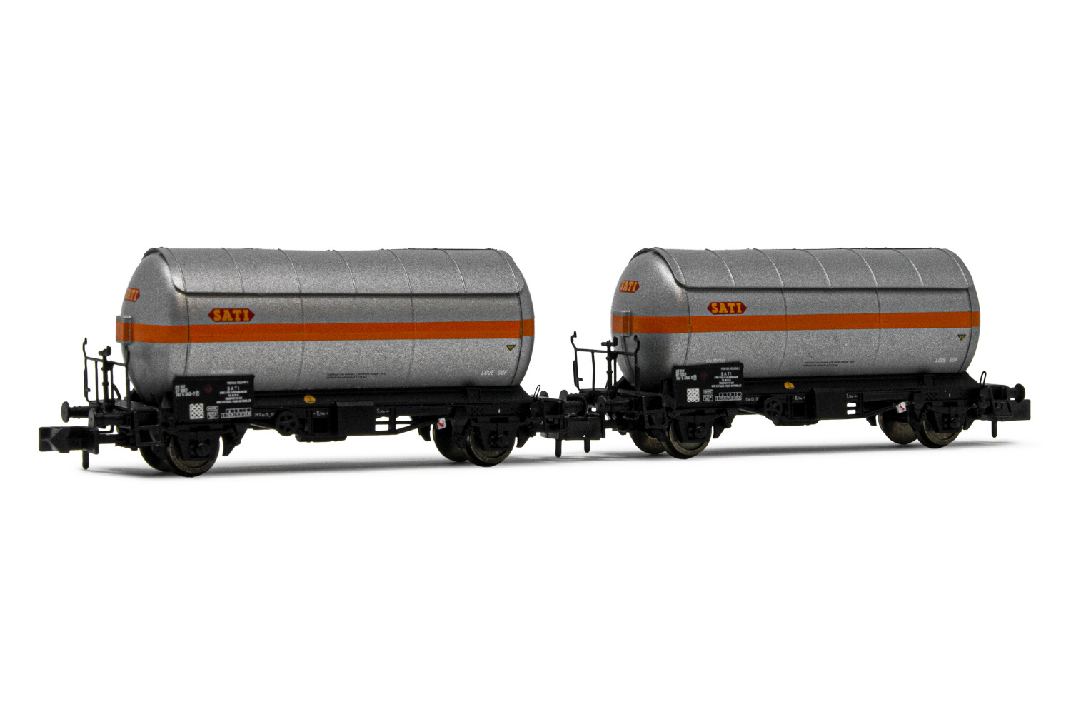 Arnold HN6479 wagons citernes à gaz pour composer vos rames de fret SNCF en taille N