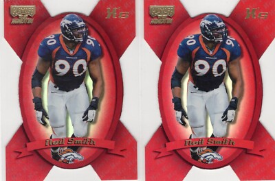 1998 Playoff Momentum SSD Red (2) Neil Smith #31 74/300 & 165/300