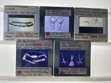 Headdress, Earrings, Pins: Cheyenne Native American Tribal Art 5 35mm Slides