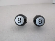 "8" BALL LICENSE PLATE BOLT CAR TRUCK HOT ROD RAT ROD MOTOR CYCLE BIG RIG #70045