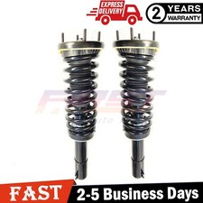 2x Puntoni Ammortizzatori Anteriori RH e LH con Sensore Elettrico Adatti Jaguar XJ XJR X351 AWD 2013-