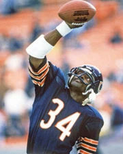 Chicago Bears WALTER PAYTON Glossy 8x10 Photo NFL Football Print Poster HOF 93
