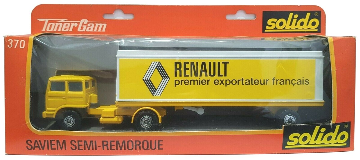 Semi Remorque Solido Pub Renault • EUR 12,50 - FR