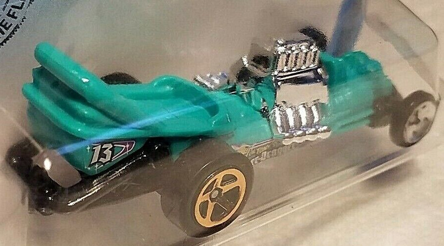 Hot Wheels 2019 HW Ride-Ons 4/5 Blue  DIAPER DRAGGER Race Car Toy Baby Dragster
