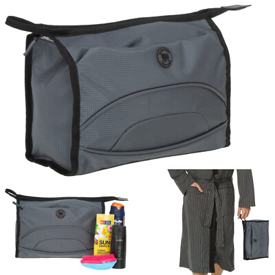 Kulturtasche Washbag Elephant Colors Kulturbeutel Herren Männer 1290 Grau +b