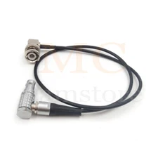 0B 5 Pin To BNC Timecode Cable Right Angle SMPTE Time Code Out ARRI Mini