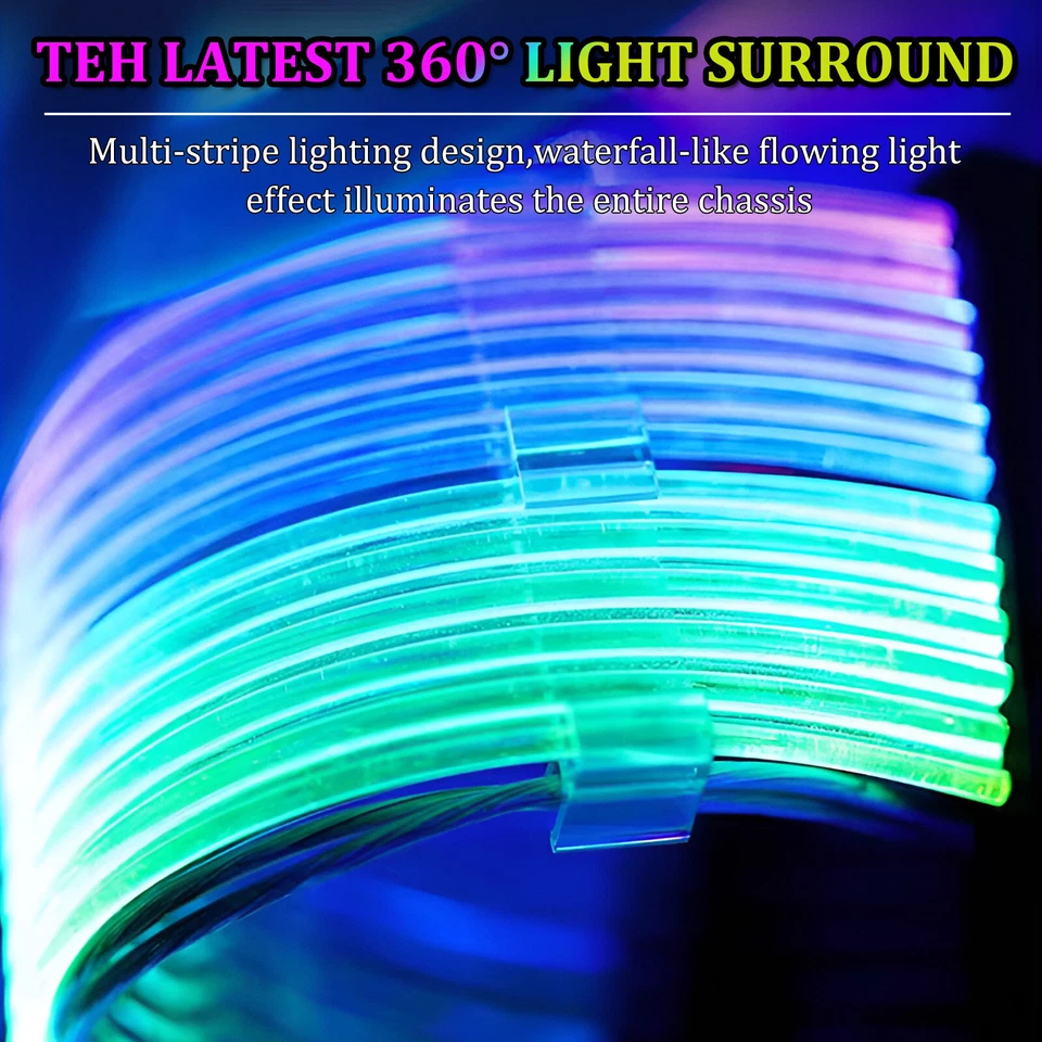 24 Pin ATX Addressable RGB Power Extension Cable 5V ARGB SYNC - Image 2 of 4