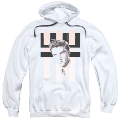 ELVIS PRESLEY RETRO Licensed Adult Hooded Sweatshirt Hoodie SM-3XL
