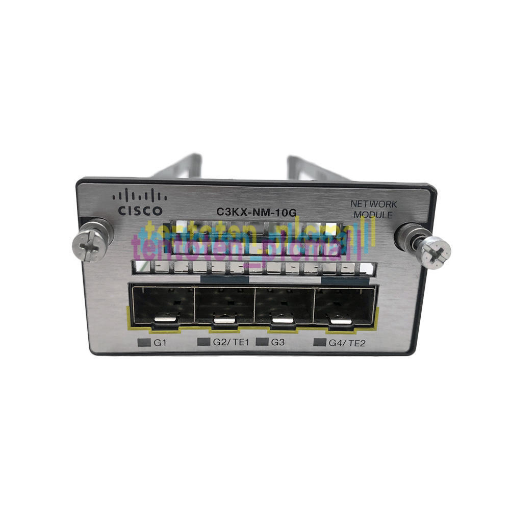 1PC Used Cisco C3KX-NM-10G 10GB SFP+ Module for 3750X 3560X Switch