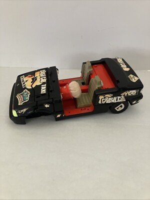 TYCO Crash Dummies Dummy Derby Black Car 1991 Not Complete Vintage Toy 90 s