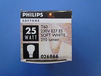 Philips GlüHlampe E27 25W T60 Soft White Opal Softone 026866