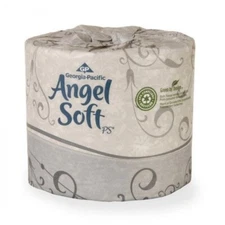 Angel Soft Ultra Toilet Tissue, White 2-Ply 450 Sheets, 1 Roll