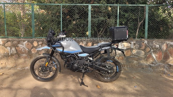 Fit For Royal Enfield New Himalayan Guerrilla 450 Tinted Black Hand Guard Kit