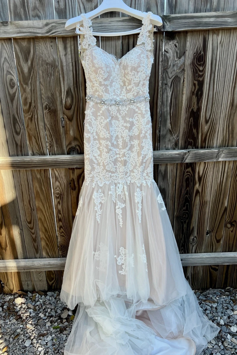 elegant mermaid wedding dress with sleeves Mermaid V-neck Long Sleeves Floor Length Tulle Beading Applique Wedding Dress