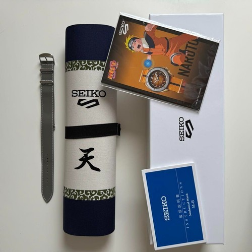 Seiko 5 Sports x NARUTO & BORUTO Limited Model Analog Automatic Watch SBSA097 - Picture 9 of 13