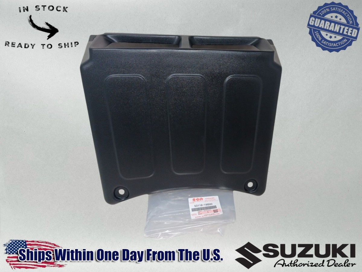 のの Suzuki 1987 Suzuki ATV Fender Center 53118-19B00 | Black | Bolt-On