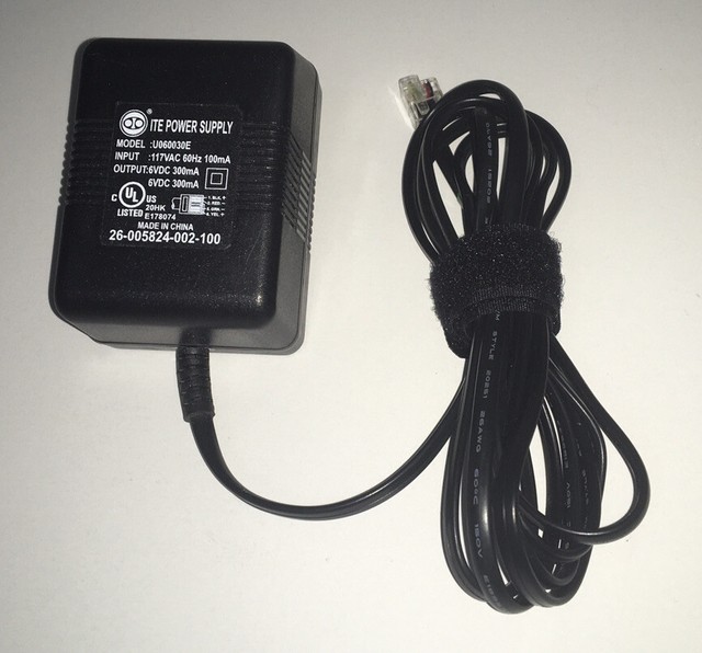 ITE Power Supply Model U42005E 6VDC 1500mA eBay