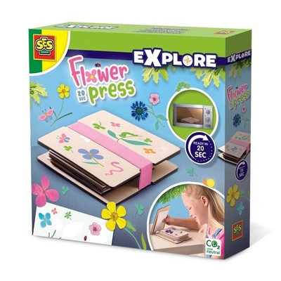 SES Creative 25201 Flower press 20 sec. - Dried flowers, without the wait, Can b