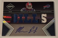 2010 Marcus Easley Panini Limited Autograph Jersey Rookie Card #232 158/199. rookie card picture