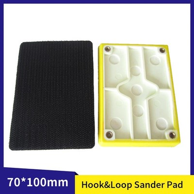 Rechteck Schleifpad Klettschleifer Stützteller Schleifen 70 mm x 100 mm