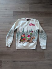 Grinch XS Womens Sweatshirt - Front  Back Graphics NWOT Soft Crewneck Christmas