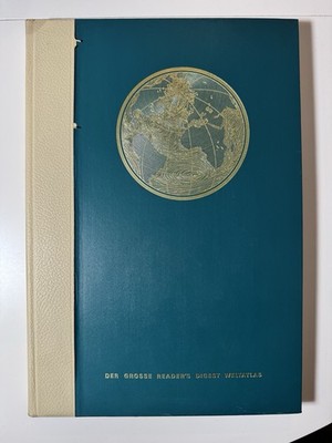 Der große Reader s Digest Weltatlas 1963 Erstausgabe Verlag Das Beste Atlas