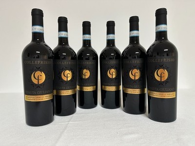 6 Flaschen Collefrisio Montepulciano d'Abruzzo DOC 2024 Bio Rotwein 0,75L