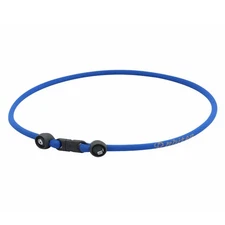 Phiten S1 Aqua-Metal Titanium Infused Necklace - Blue - 18