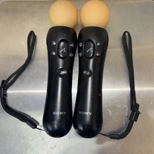 Sony Playstation Move Motion Controller 2 Pack CECH-ZCM1U PS3 PS4 PSVR VR Set