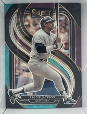 2025 Panini Select - Premier Level Reggie Jackson #145 Tri-Color Prizm