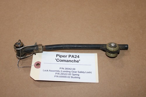 Piper PA24 'Comanche' Landing Gear Safety Lock Assembly P/N 26542-000