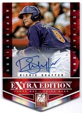 2012 Panini Elite Extra Edition #120 Richie Shaffer Aspirations Autographs #/100