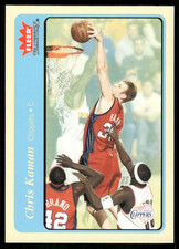 2004-05 Fleer Tradition Blue #71 Chris Kaman LA Clippers basketball card