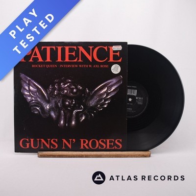Guns N' Roses Patience Damont 12'' Single Vinyl Record GEF 56T - VG+/VG+