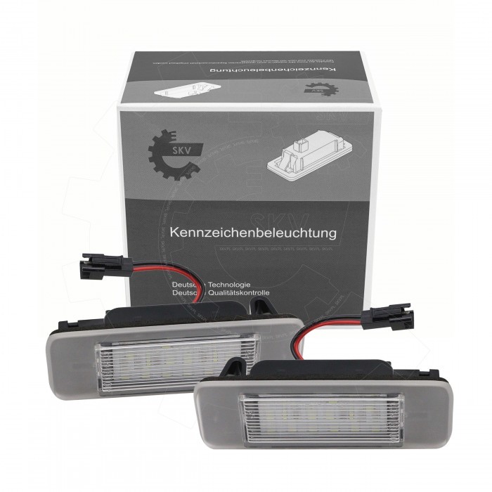 Feu de plaque LED blanc xénon 12V pour Cadillac Escalade et Opel