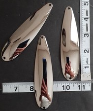(100)      .025  4 3/4"  Nickel SMOOTH Trolling Spoons