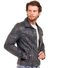 with tags Mauritius Mens Genuine Leather Jack...