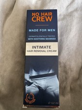 NO HAIR CREW- Enthaarungscreme-Made for Men- Intimate Hair Removal Cream, Neu(P