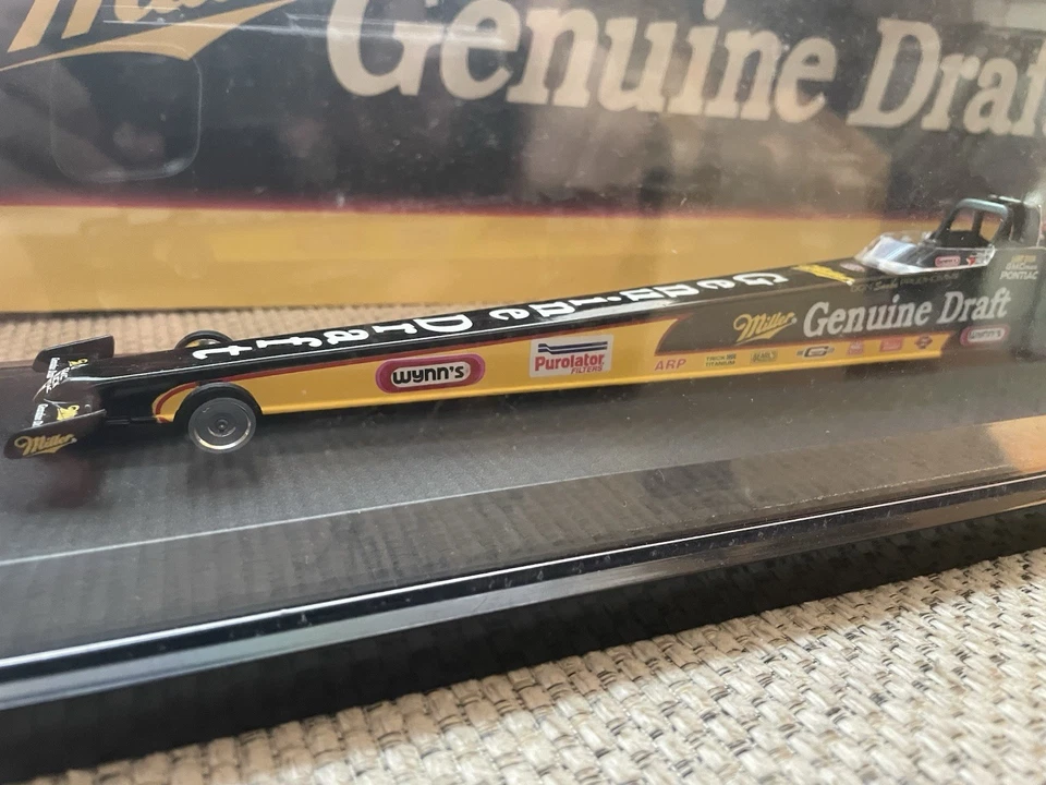 Larry Dixon Jr - 1/24 Miller Genuine Draft NHRA Dragster- 1995 - AUTOGRAPHED - Image 3 of 4
