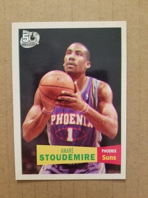 2007-08 Topps 1957-58 Variations #1 Amare Stoudemire Phoenix Suns