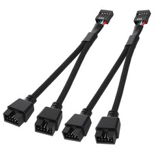 2 Pack USB Header Splitter Motherboard USB 9Pin Header Cable, Motherboard USB...