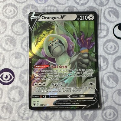 Pokémon Oranguru V 133/189 Astralglanz Englisch Boosterfrisch