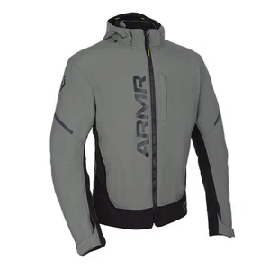 Armr Kyoto 1.0 Motorcycle Jacket Mens Green Fluo Yellow