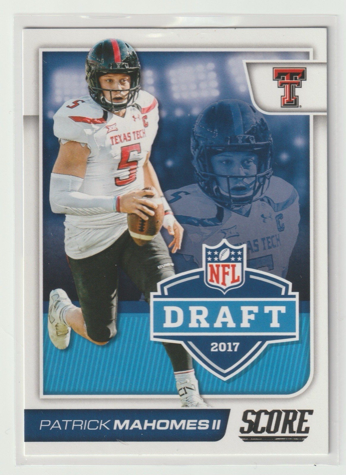 2017 Score NFL Draft [RC] Patrick MaHomes II ROOKIE!!!