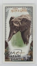 2020 Topps Allen & Ginter's Safari Sights Minis Elephant #SS-1 3gq